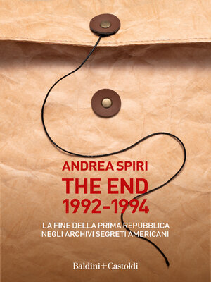 cover image of The end. 1992-1994